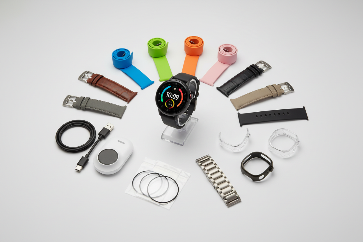 Smart watches with fitness tracking and modern design in Pakistan